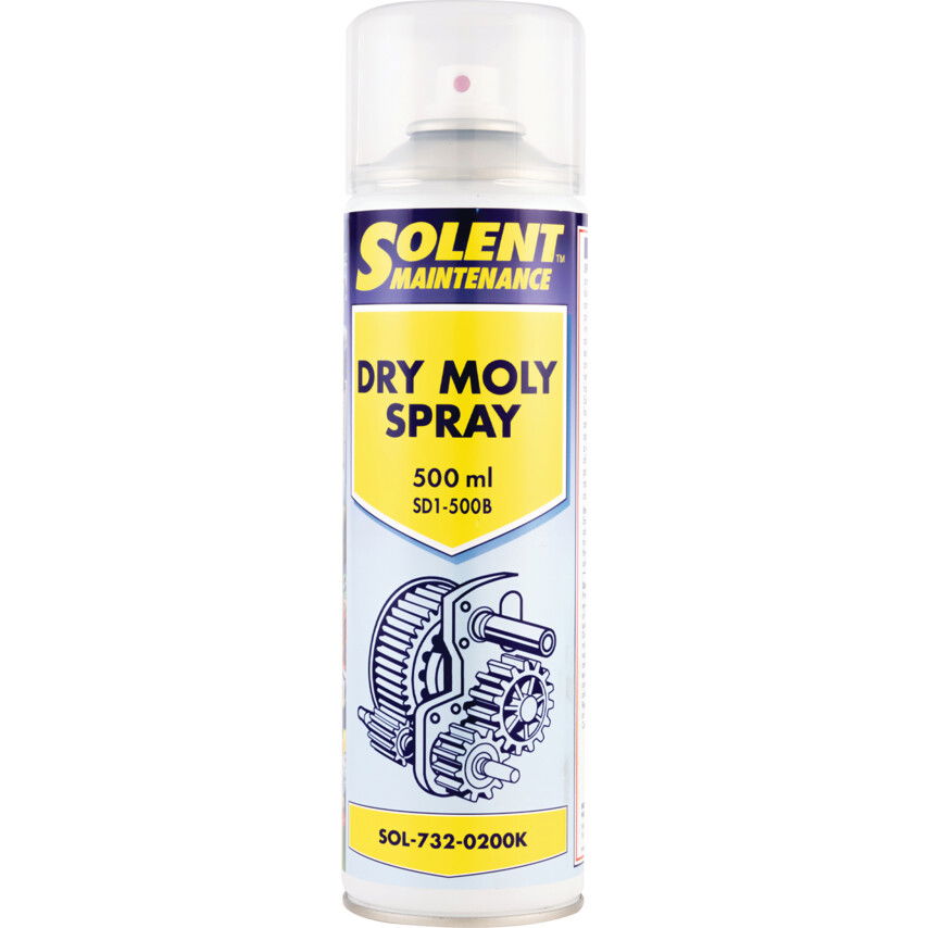 Solent Maintenance SD1-500B SZÁRAZ MOLIBDÉNSZEMCSÉS SPRAY 500ML termék fő termékképe