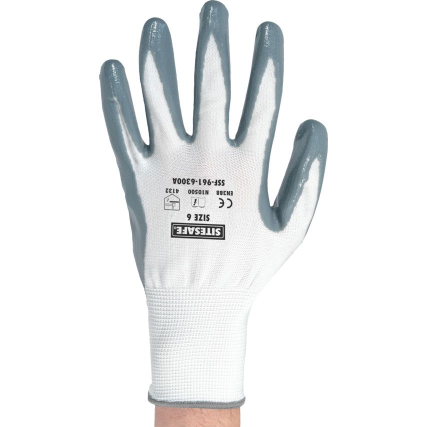 Sitesafe LATEXBORÍTÁSÚ KESZTYŰ    SZ.6 termék fő termékképe