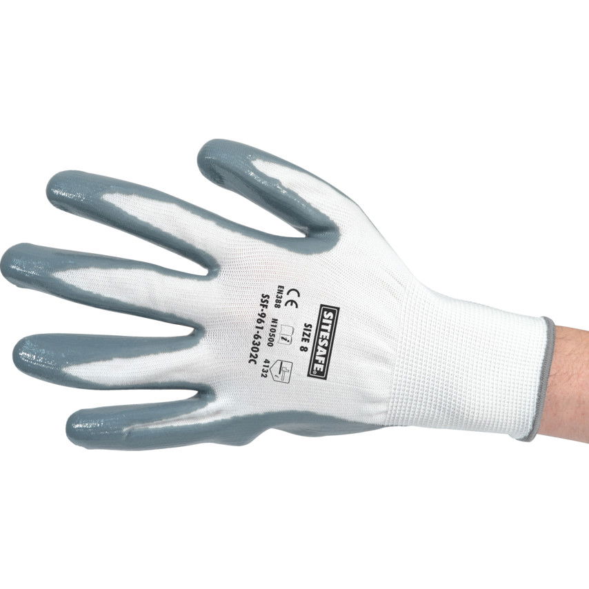 Sitesafe LATEXBORÍTÁSÚ KESZTYŰ    SZ.8 termék fő termékképe