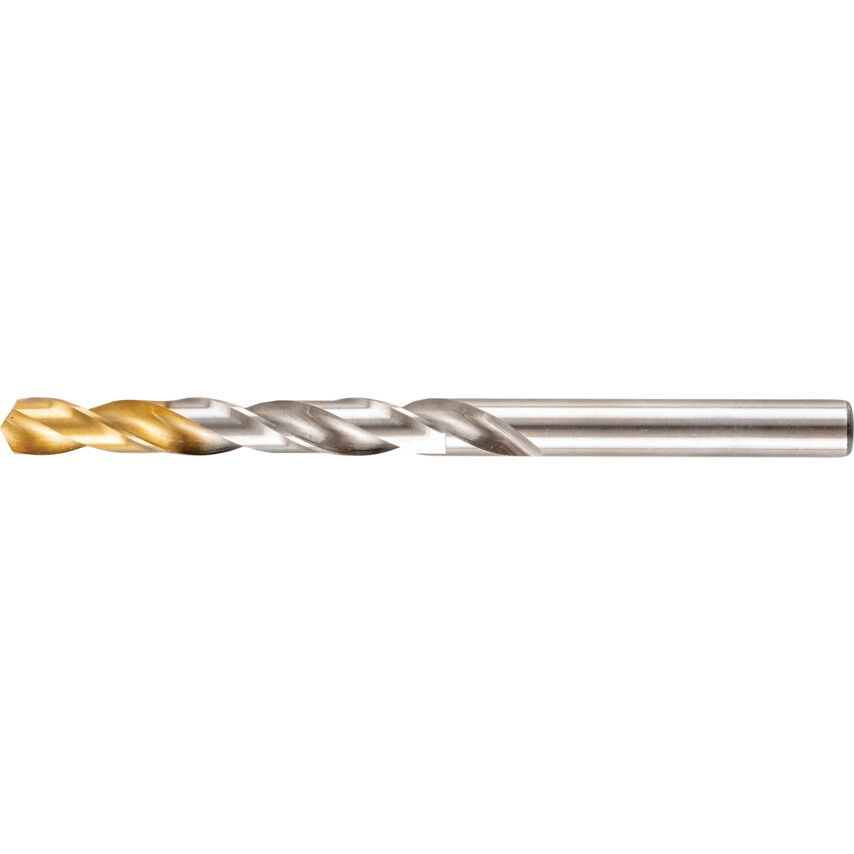 SwissTech 8.00MM NORMÁL HOSSZÚ FÉNYES HSS CSIGAFÚRÓ TIN BEVONATÚ HEGGYEL termék fő termékképe