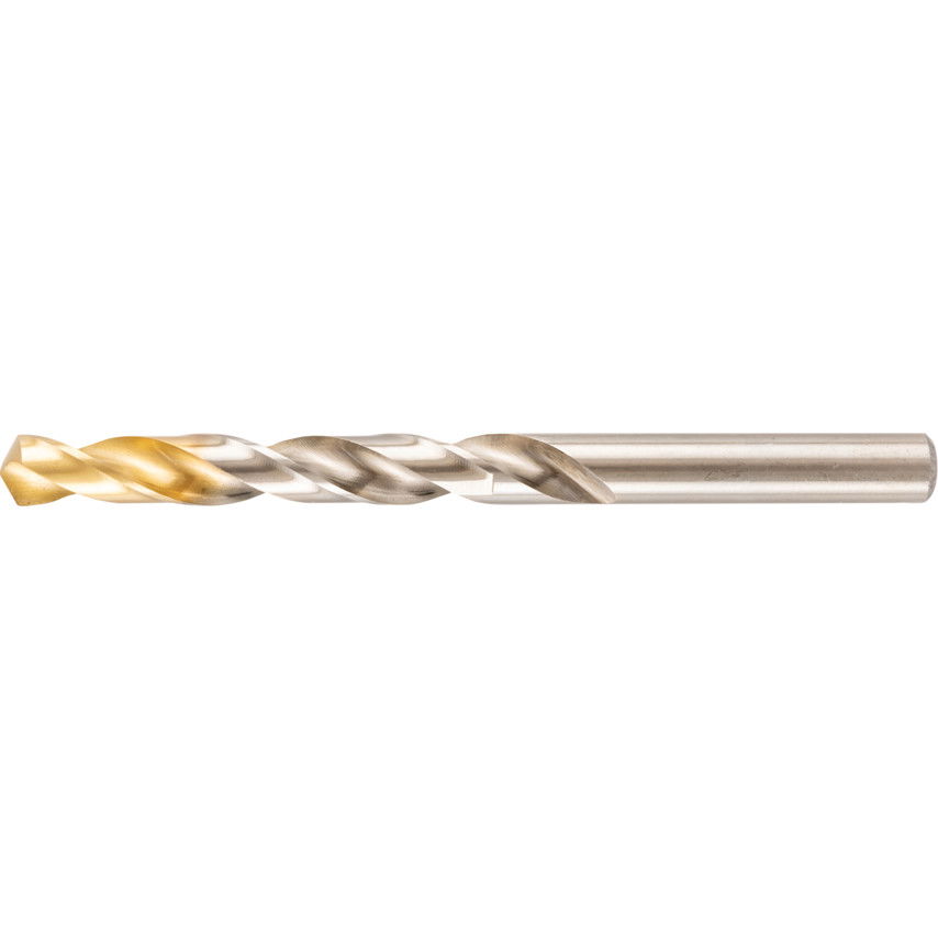 SwissTech 10.20MM NORMÁL HOSSZÚ FÉNYES HSS CSIGAFÚRÓ TIN BEVONATÚ HEGGYEL termék fő termékképe