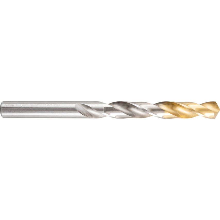 SwissTech 6.10MM NORMÁL HOSSZÚ FÉNYES HSS CSIGAFÚRÓ TIN BEVONATÚ HEGGYEL termék fő termékképe