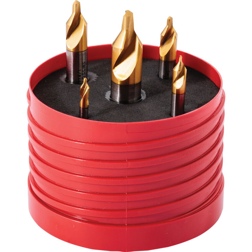 SwissTech 5 DB-OS KÖZPONTFÚRÓ KÉSZLET TIN HEGGYEL, BS1-BS5 termék fő termékképe