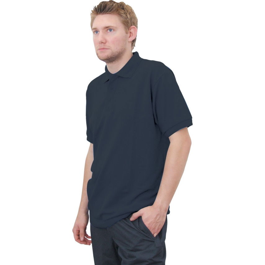 Tuffsafe POLO SHIRT 230GSM 65/35 BLACK41/43" LARGE termék fő termékképe