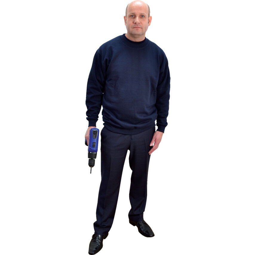 Tuffsafe PULÓVER 350GSM KÉK (2XL) termék fő termékképe