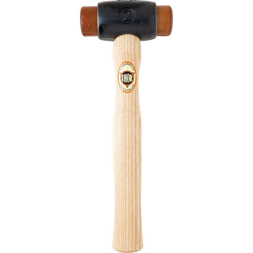 Thor 01-012 # 2 KALAPÁCS NYERSBŐR BETÉTEKKEL termék fő termékképe