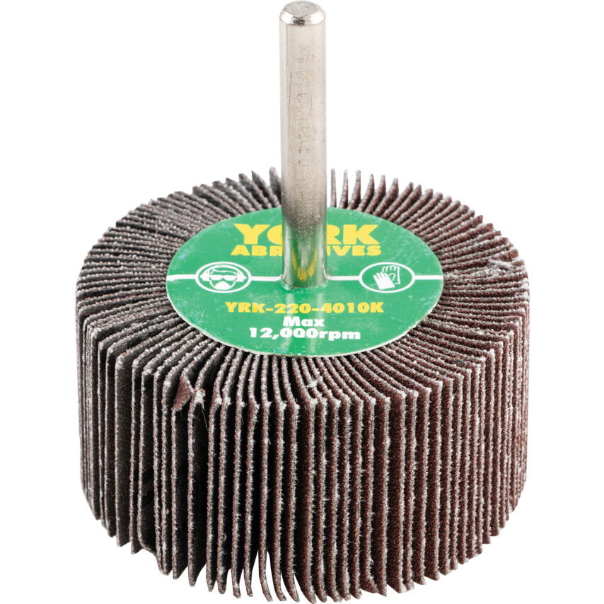 York 50X40MM AL-OX LAMELLÁS CSAPOS CSISZOLÓKORONGP60-6MM SZÁRRAL termék fő termékképe
