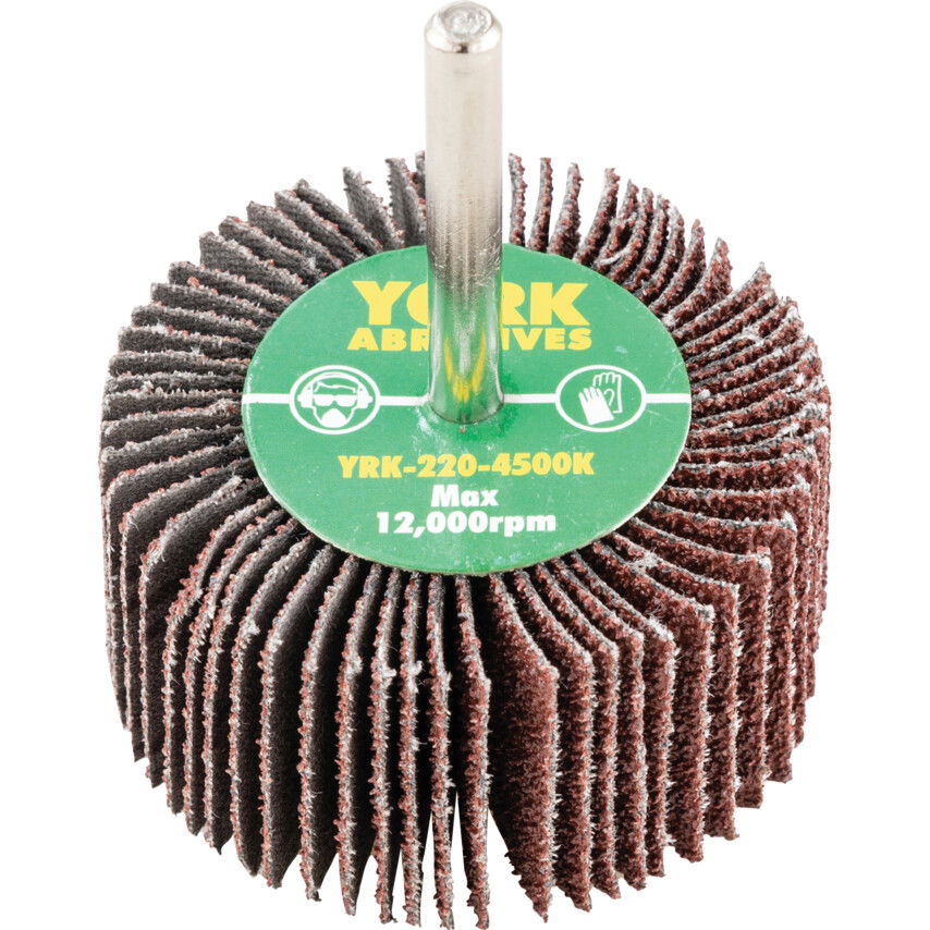 York 60X30MM AL-OX LAMELLÁS CSAPOS CSISZOLÓKORONGP40-6MM SZÁRRAL termék fő termékképe
