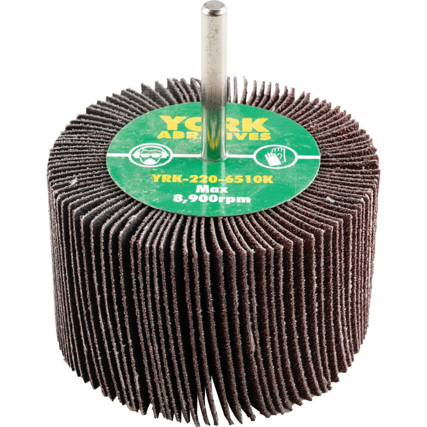York 80X50MM AL-OX LAMELLÁS CSAPOS CSISZOLÓKORONGP60-6MM SZÁRRAL termék fő termékképe