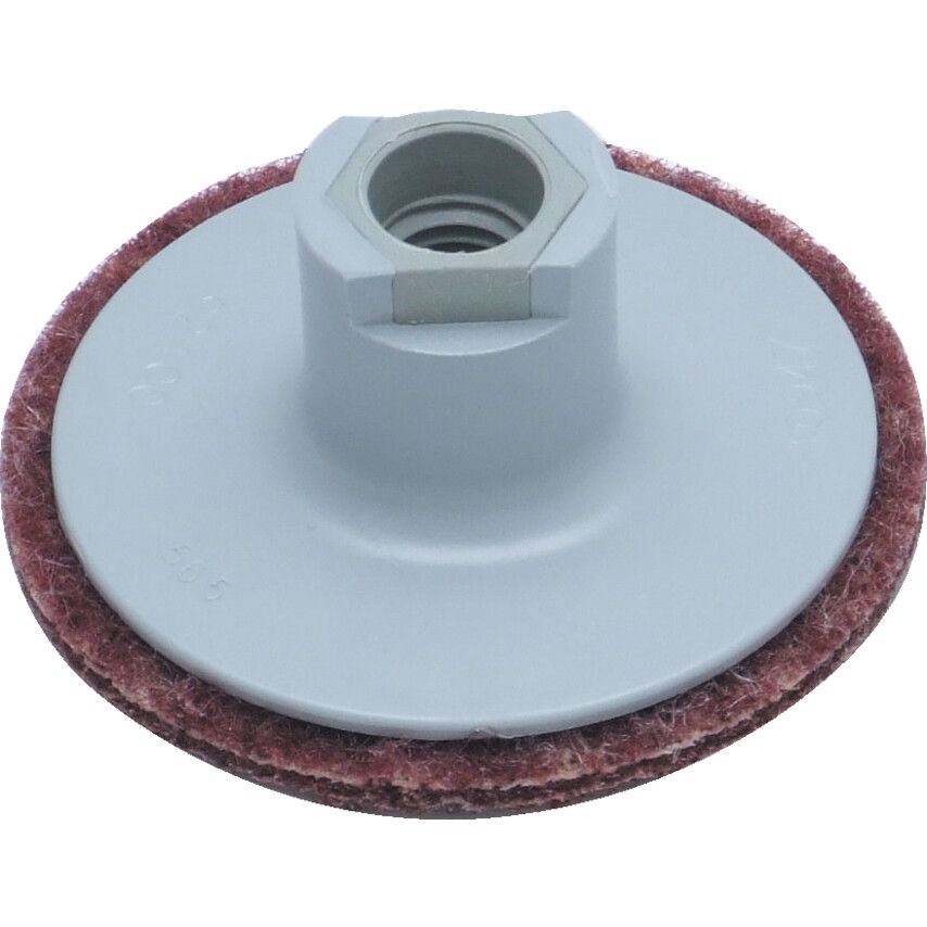 York 75MM M14 MŰANYAG ALAPTÁRCSA MENETES RÖGZÍTÉSŰ (ROLOC) CSISZOLÓTÁRCSÁKHOZ termék fő termékképe