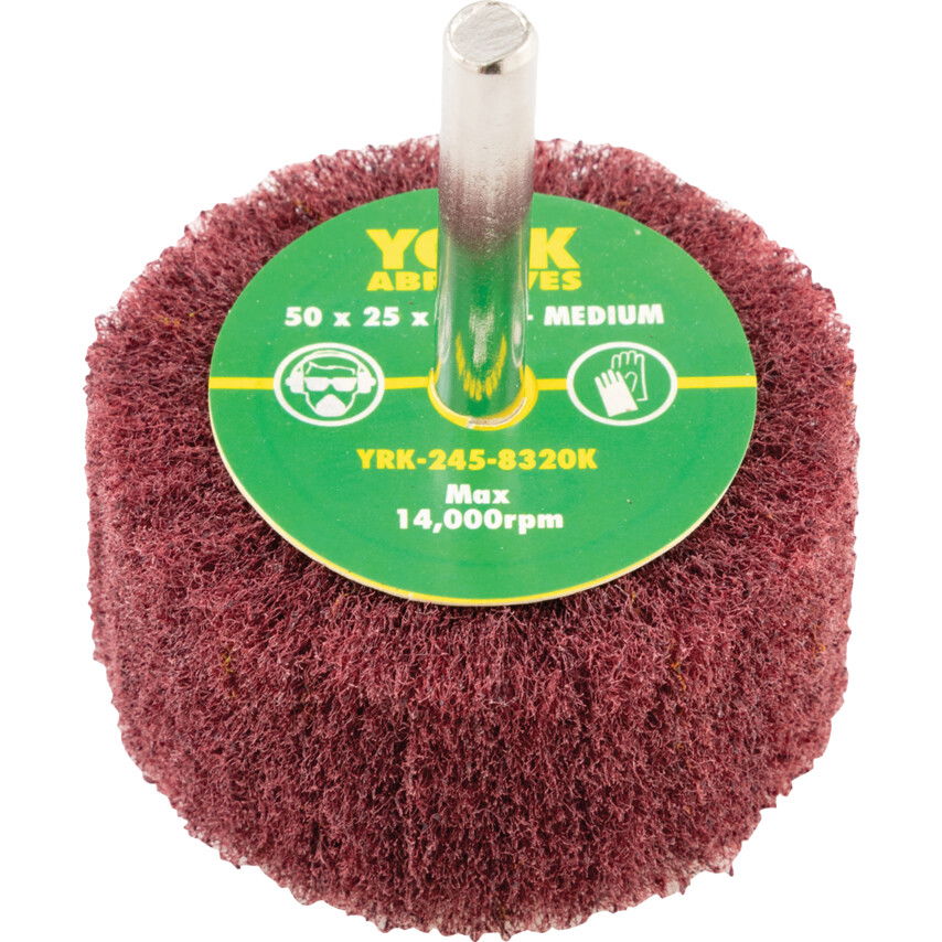 York 50x25x6mm NYLON FINISHING WHEELMEDIUM termék fő termékképe