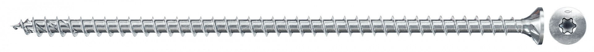 Fischer FPF II CTF 10.0 x 260 BC 50 süllyesztett fejű, kékre horganyzott, végigmenetes szerkezetépítő csavar TX behajtással, 50 db/csomag termék fő termékképe