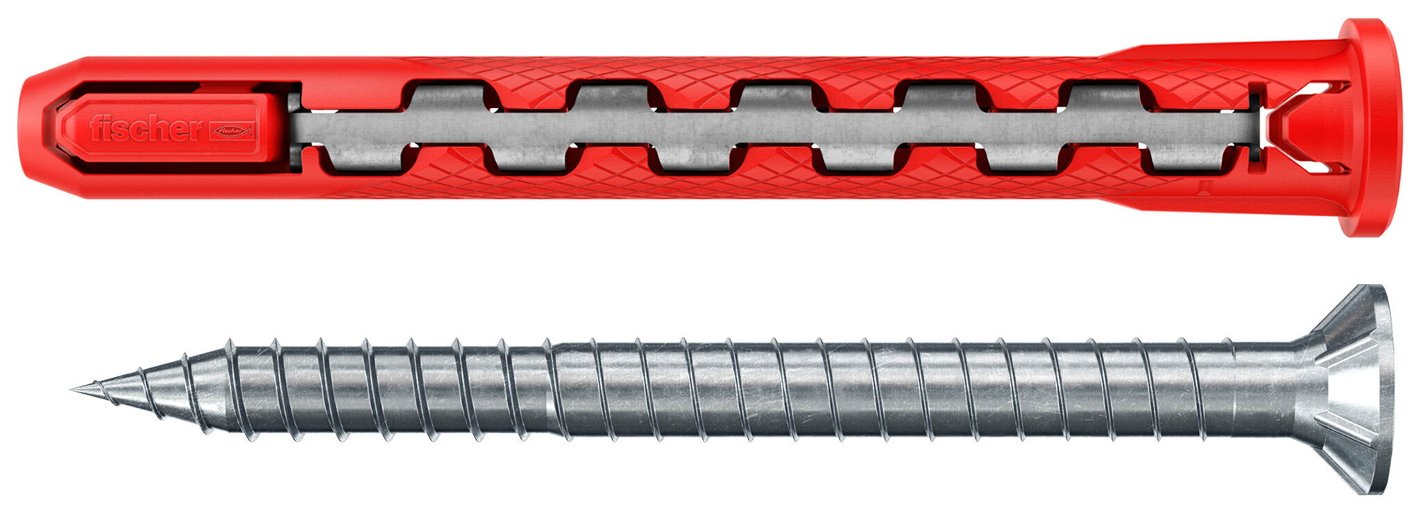 Fischer HybridPower műanyag-acél dübel 10 x 90 T -  süllyesztett fejű csavarral, 50 db/csomag termék fő termékképe
