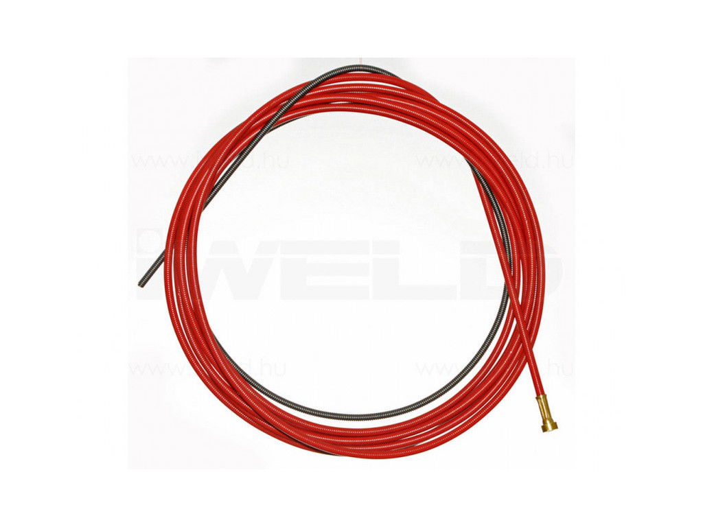 IWELD Huzalvezető spirál szigetelt (1,0-1,2) 7.4m piros termék fő termékképe