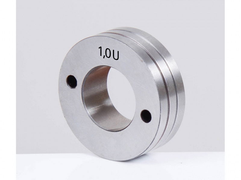 IWELD Huzaltoló görgő 1.0-1.2mm  'U' 37x19x12mm Alu (MIG350-500-500PT-500RWF-DYNAMIG560) termék fő termékképe