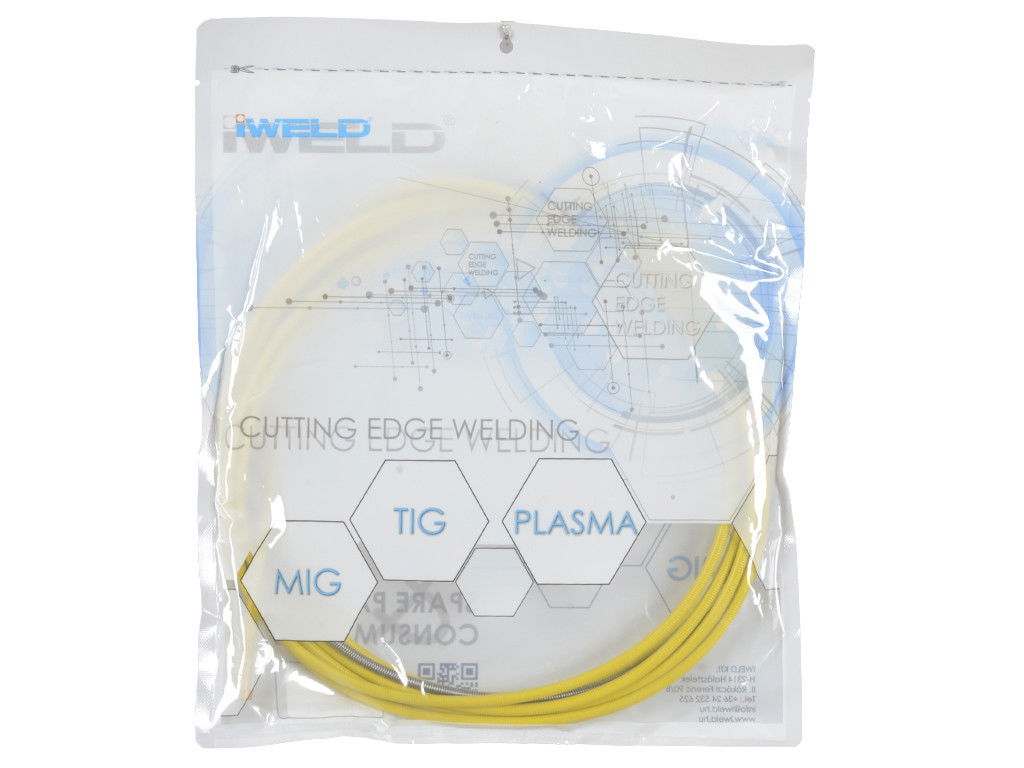 IWELD Huzalvezető spirál szigetelt (1,4-1,6) 3.4m sárga termék fő termékképe