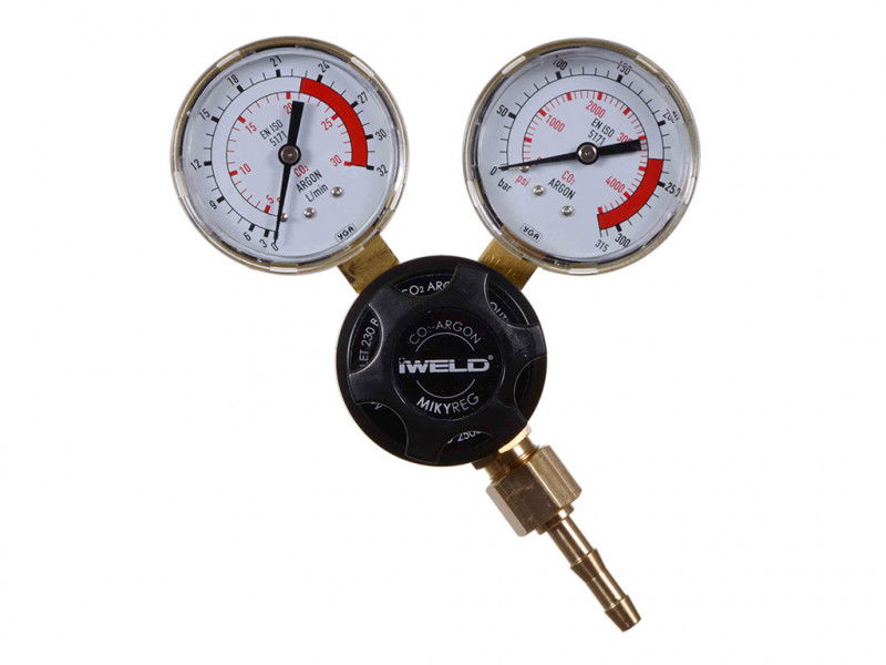 IWELD MIKYREG Széndioxid nyomáscsökkentő 230/22l/min W21,8x1/14" Jobb termék fő termékképe