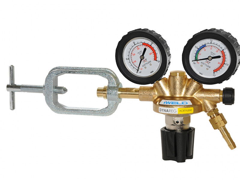 IWELD DYNAREG Acetilén nyomáscsökkentő 25/1,5bar termék fő termékképe