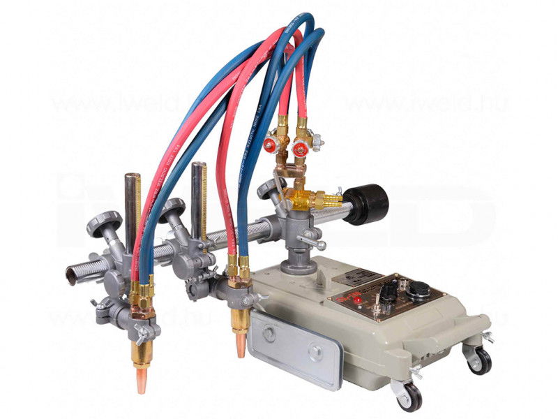 IWELD DYNAMAT gépi lángvágó CG1-100 (kétfejes) 2 db 1,8m-es sínnel együtt termék fő termékképe
