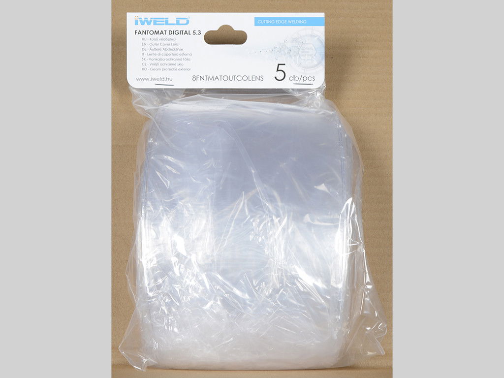 IWELD FANTOMAT 5.3/FANTOLIGHT 5.3 külső védőplexi (5 db/cs) termék fő termékképe