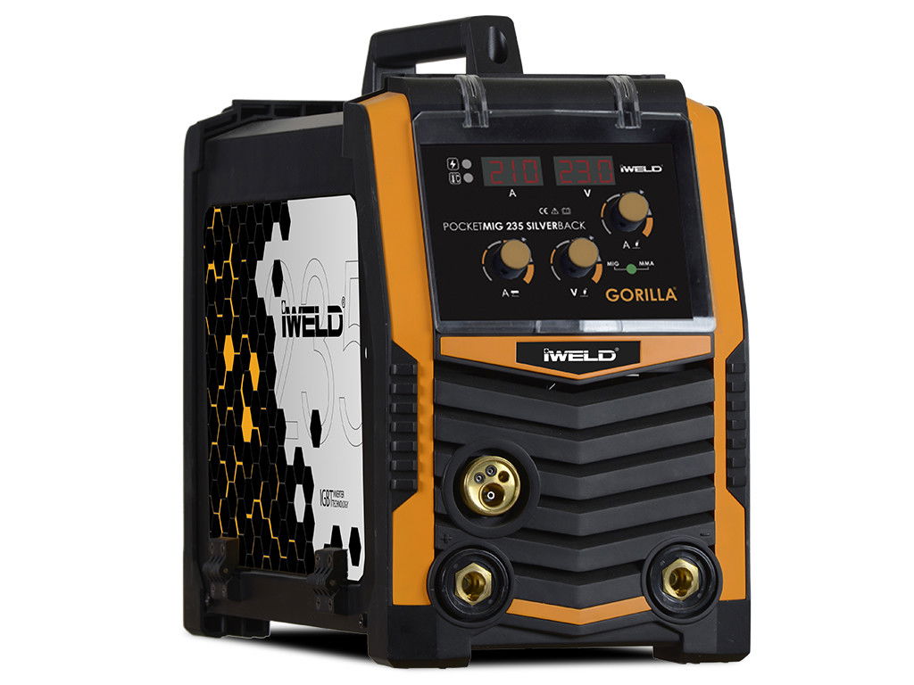 IWELD GORILLA POCKETMIG 235 SILVERBACK hegesztő inverter termék fő termékképe