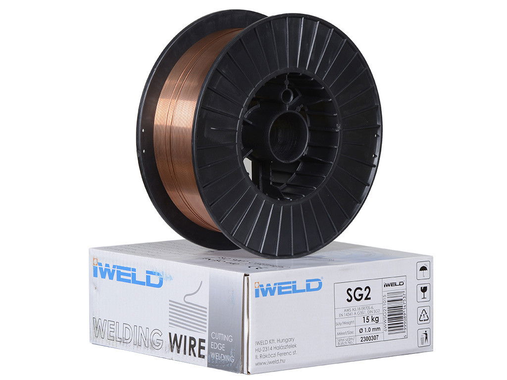 IWELD Hegesztő huzal SG2 0,8mm/1kg ER70S-6 termék fő termékképe
