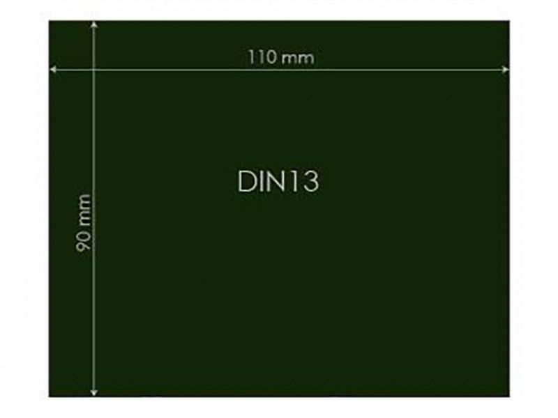 IWELD Védőüveg DIN13 90x110mm termék fő termékképe