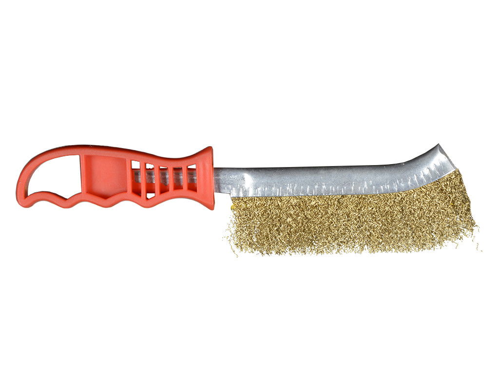 IWELD Drótkefe acél 295x30x15/sárgaréz termék fő termékképe