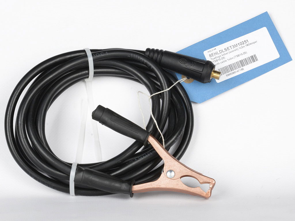 IWELD Testfogó kábel (szerelt) 1x3m 160Amper (TSB10-25) termék fő termékképe