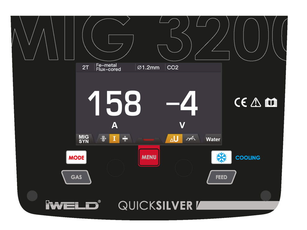 IWELD MIG 3200 Double Pulse hegesztő inverter termék fő termékképe