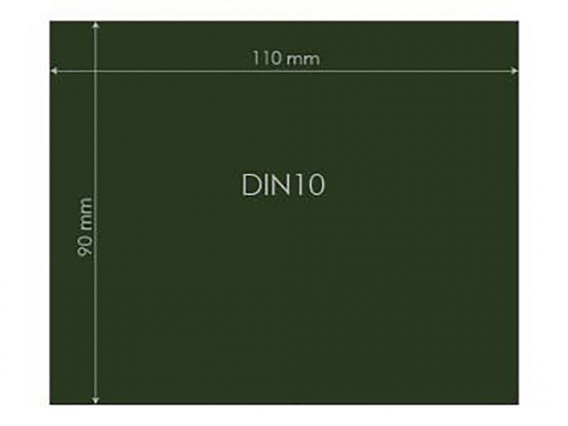 IWELD Védőüveg DIN10 90x110mm termék fő termékképe