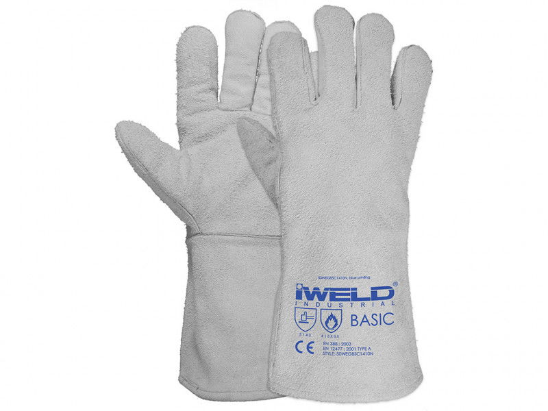 IWELD BASIC Hegesztő védőkesztyű, bélelt 14" (WEGBSC-1410-N) termék fő termékképe