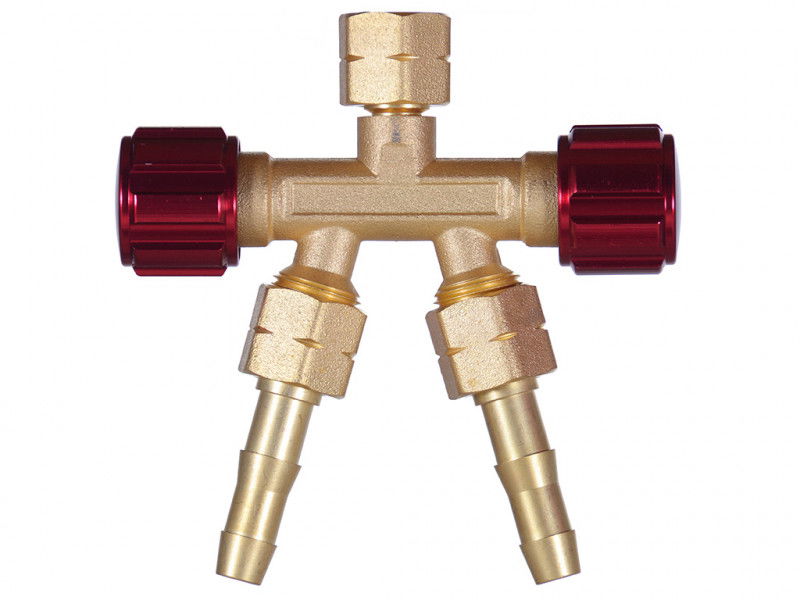 IWELD Kettős kieresztő szelep AC 3/8 LH balos termék fő termékképe