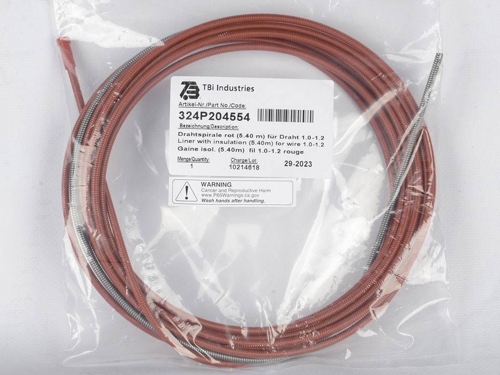 IWELD TBi huzalvezető spirál 5,4m (1,0-1,2) piros termék fő termékképe