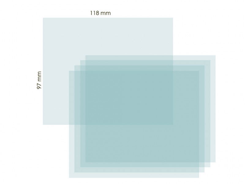 IWELD PANTHER 4.6/FLEX RC/FLOW3 külső védőplexi 118x97mm termék fő termékképe