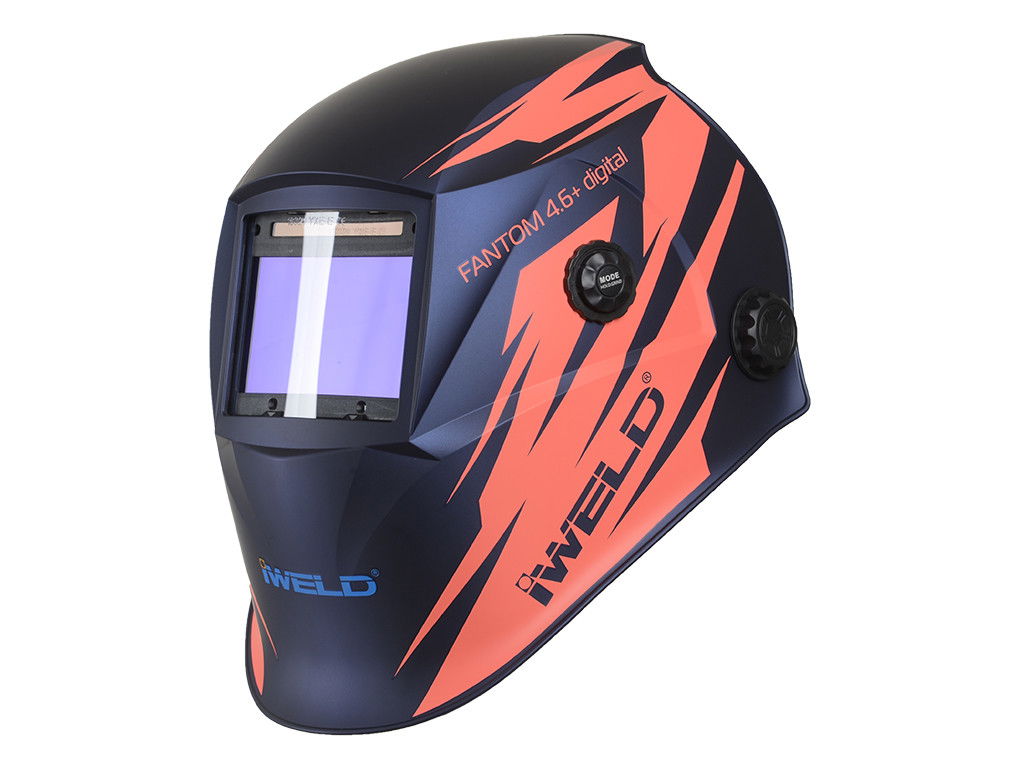 IWELD FANTOM 4.6+ DIGITAL Automata hegesztő fejpajzs (kék) termék fő termékképe