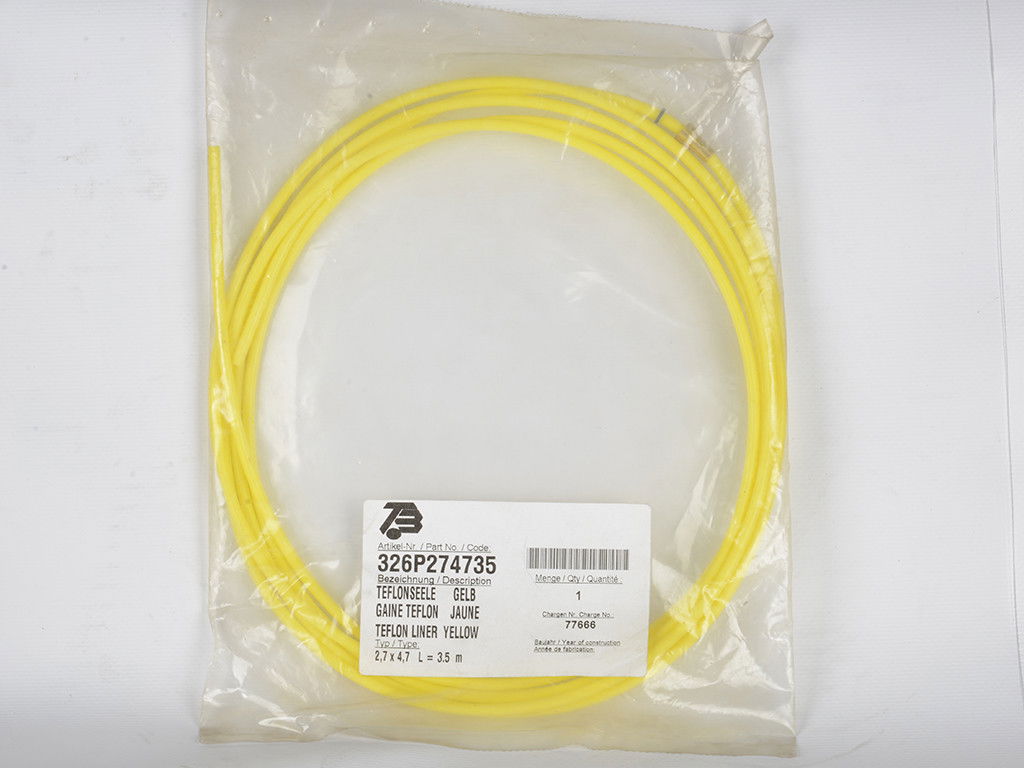 IWELD TBi huzalvezető teflon 3,4m (1,4-1,6) sárga termék fő termékképe